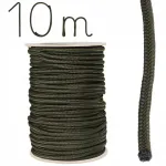 Dominator Paracord n&ouml;&ouml;r, 7 mm, 400 kg, 7 sisejuhet, roheline, 10 m