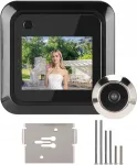 Elektrooniline videovaatleja LCD 2,4'' 95&deg; kaamerale