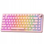 Mehaaniline m&auml;nguklaviatuur AULA F75pro, tri-mode, 75%, vaiksed l&uuml;litid, RGB-taustvalgustus