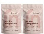 Valguline taimne valge &scaron;okolaad vaarikatega Intenson 2x300g vegan