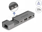 Delock 87757 dokiplaat Thunderbolt 4, 5K, PD 100W, MacBook Pro / Air jaoks