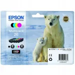 Epson 26 tindikassettide komplekt, 4 v&auml;rvi (CMYK)