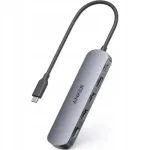 USB C hub Anker 5-in-1, HDMI 4K, 3x USB-A, hall