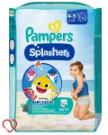 Ujumism&auml;hkmed Pampers Splashers, suurus 4-5, 9-15 kg, 11 tk