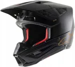 Moto-kiivri Alpinestars S-M5, matt must, suurus XS