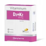 Toidulisand Starpharma Vitaminum D3 + K2 Strong 30 kapslit