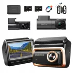 DDPAI Z90 Master 4K + MINI3X tagakaamera + 4G moodul salvesti