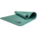 adidas Premium joogamatt 5 mm, libisemiskindel, roheline, 176x61 cm