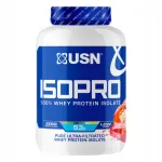 Vadakuvalgu isolaat IsoPro 900 g, maasika maitsega