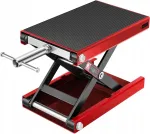 Mootorratta tungraud VIVOHOME, 500 kg, terasest, punane