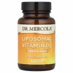 Dr. Mercola Liposomal Vitamin D3 10 000 IU toidulisand, 90 kapslit
