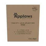APPLAWS kassisn&auml;kikarp fil&eacute; ja seljaga, 12 x 30 g