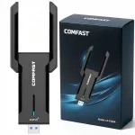 V&auml;line v&otilde;rgukaart USB Wi-Fi adapter AX5400M, 5400Mbps, 6GHz