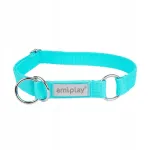 Koera kaelarihm Amiplay Samba, XL, 40-60 cm, 2,5 cm, t&uuml;rkiissinine