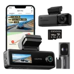 DDPAI N4T Pro 4K HDR ees-, taga- ja salongi kaameraga videosalvesti 128GB