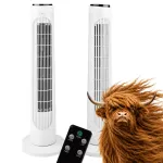 Samba ventilaator tiibadeta, vaikne, 40W, puldi juhtimine