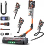 Juhtmevaba tolmuimeja Fieety 50kPa 600W 65min aroomiteraapia ja automaatrežiimiga