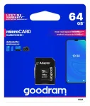 GOODRAM 64 GB Class 10 UHS-I/U1 MicroSDXC m&auml;lukaart SD adapteriga