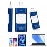 128GB 4-in-1 USB m&auml;lupulk Lightning, USB-C ja USB pistikutega iPhone, Android, PC ja Mac jaoks