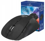 Titanum Fornax juhtmevaba optiline hiir, must, Bluetooth, 6 nuppu