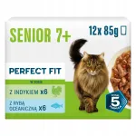 M&auml;rg kassitoit vanematele kassidele Perfect Fit Senior 7+, valikuline, 12 x 85 g