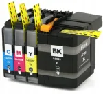Tintkassetid LC-529 XL / LC-525 XL Brother DCP-J105, DCP-J100, MFC-J200 printeritele