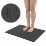 Vannitoa vaip tumehall 50x70 cm 650g/m2 100% puuvill