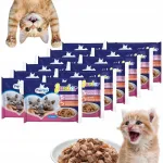 Kassim&auml;rgtoit PreVital Junior, 52 x 100 g, kassipoegadele, komplekt