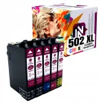 EPSON 502 XL tindikassetid, 5 tk, sobivad XP-5100, WF-2800, WF-2860 printeritele