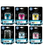 HP 363 tindikassetid, 6 tk komplekt (C8721E, C8771E, C8775E)
