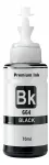 Epson T6641 must tindikassett printerile