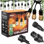 Aiatulede n&ouml;&ouml;r 5 m, 6x 1W LED pirnid, veekindel