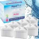 Filterkassetid AquaPlus Active kannufiltrile, 6 tk.