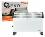 Konvektorradiaator termostaadiga, 2000 W, valge