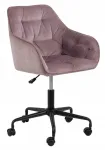 Kontoritool Brooke VIC, roosa veluur