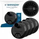 Wessper Actitex 4 tk filtri kassetid Aquaphor City pudelile