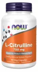 NOW Foods L-Citrulline aminohapped 750 mg, 90 kapslit
