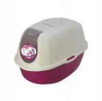 Pet Nova Cat Life ECO kassitualett, 54 cm, roosa, aktiivs&ouml;efiltriga