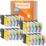 Tindikassetid Brother LC-985, sobivad DCP-J125, DCP-J140W, DCP-J315W, DCP-J515W printeritele