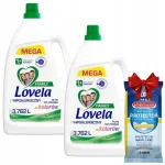 Lovela Family h&uuml;poallergeenne vedel pesuvahend v&auml;rvilistele r&otilde;ivastele, 3,76 l x2 + kingitus