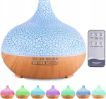 Aromaterapeutiline 300 ml eeterlike &otilde;lide hajuti, 7 LED-v&auml;rvi, taimer