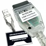 OBD2 DCAN liides BMW E36 E46 E60 E90 E65