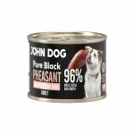 M&auml;rg koeratoit John Dog Pure Black metssea/urka, 200 g