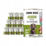 John Dog Good Form koerte konservid hobuseliha maitsega, 12x400g