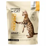 Prima Cat steriliseeritud kassidele m&otilde;eldud kuivtoit kanaga, teraviljavaba, 400 g