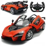 Puldiga juhitav McLaren Senna auto LED esituled ja kummratastega