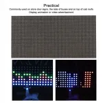 LED-ekraan, t&auml;isv&auml;rv, 2,5 mm, reguleeritav heledus, RGB GU