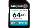 KINGSTON Canvas Go! Plus SDXC 64GB m&auml;lukaart