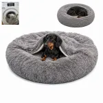 Loomavoodi Cloud Mink, 80 cm, hall, karvane, eemaldatava kattega