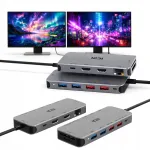 USB-C adapter 2x HDMI, topeltkuvar MacBook M1 jaoks